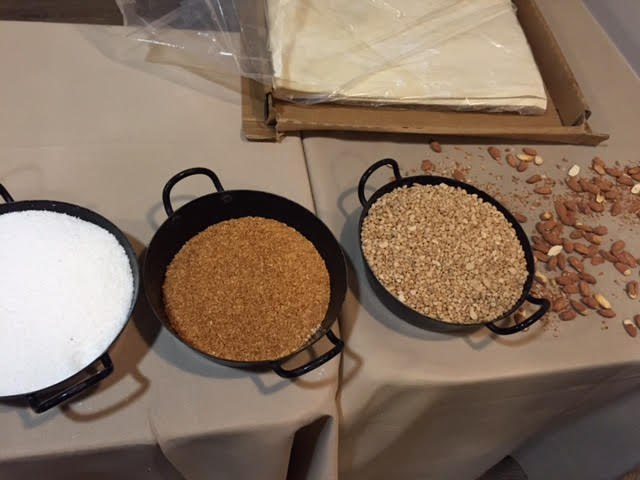 חומרים לבקלאווה